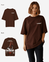 G West Womens Oversized Confusion Tee