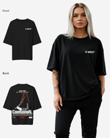 G West Womens Oversized Confusion Tee