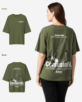 G West Womens Oversized Confusion Tee