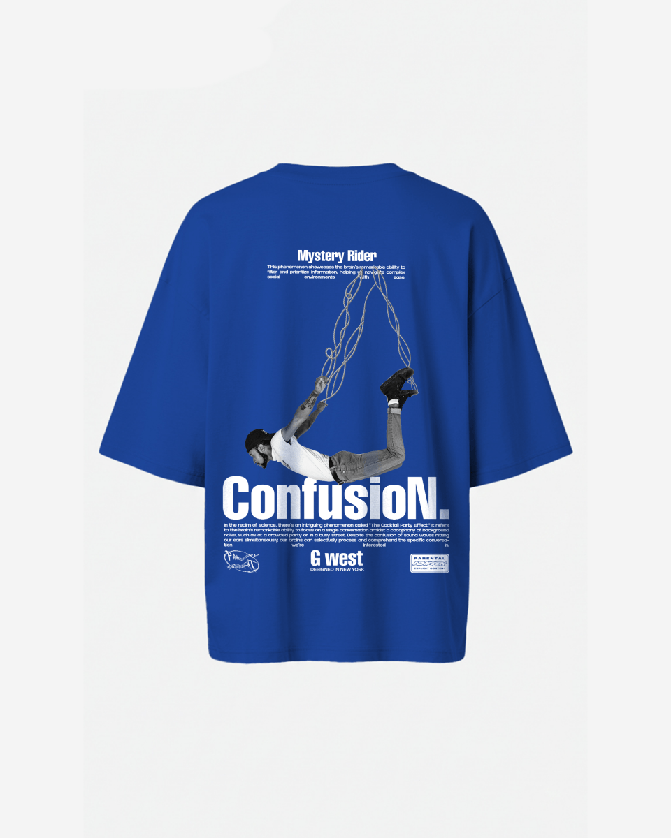 G West Womens Oversized Confusion Tee