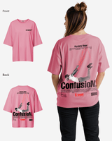 G West Womens Oversized Confusion Tee