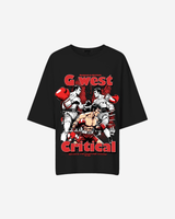 G West Womens Oversized Critical T-Shirt
