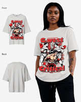 G West Womens Oversized Critical T-Shirt