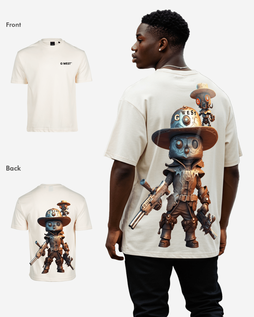 G WEST OVERSIZED DALLAS COWBOY T-SHIRT - 12 COLORS