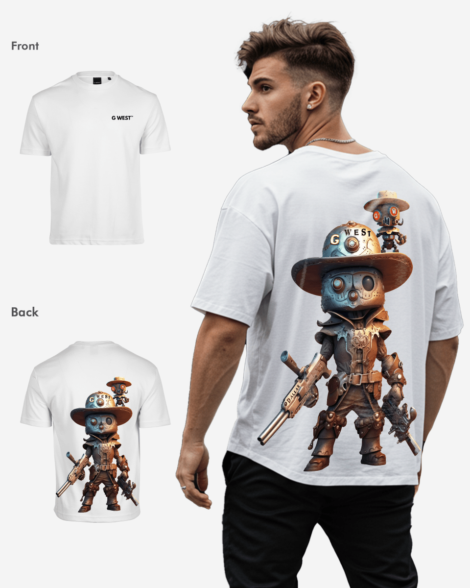 G WEST OVERSIZED DALLAS COWBOY T-SHIRT - 12 COLORS