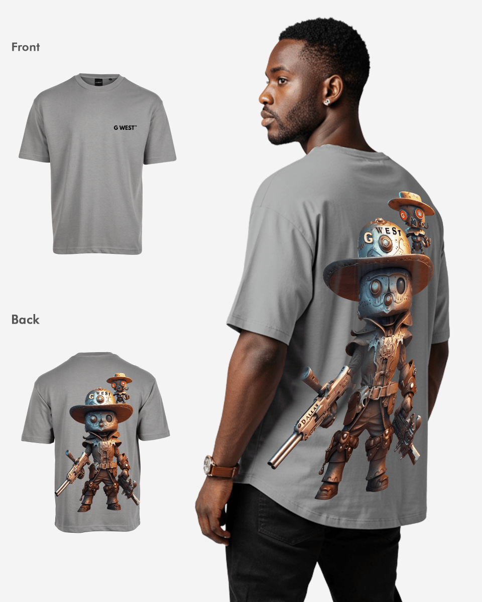 G WEST OVERSIZED DALLAS COWBOY T-SHIRT - 12 COLORS