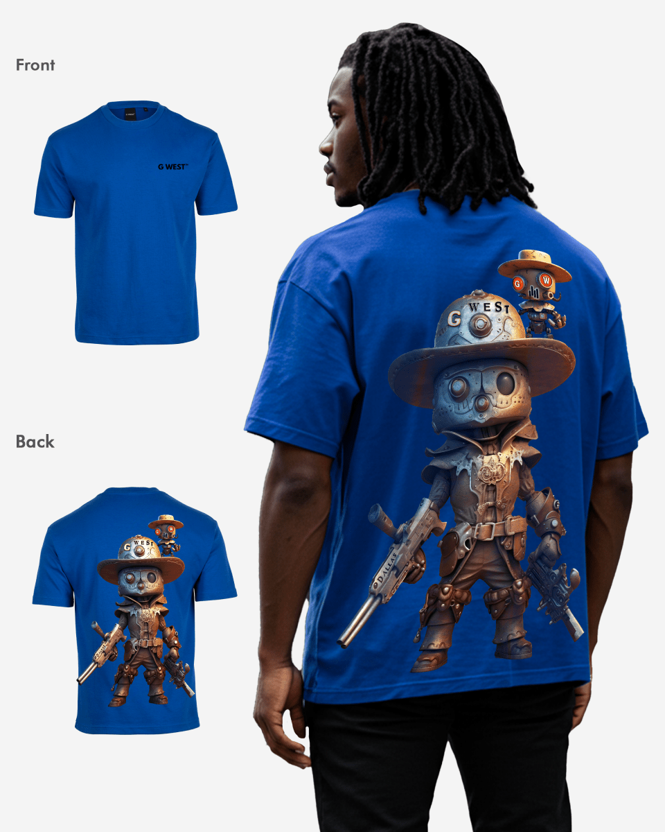 G WEST OVERSIZED DALLAS COWBOY T-SHIRT - 12 COLORS