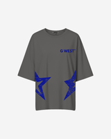 G West Womens Oversized Dallas Logo Tee