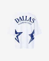 G West Womens Oversized Dallas Logo Tee