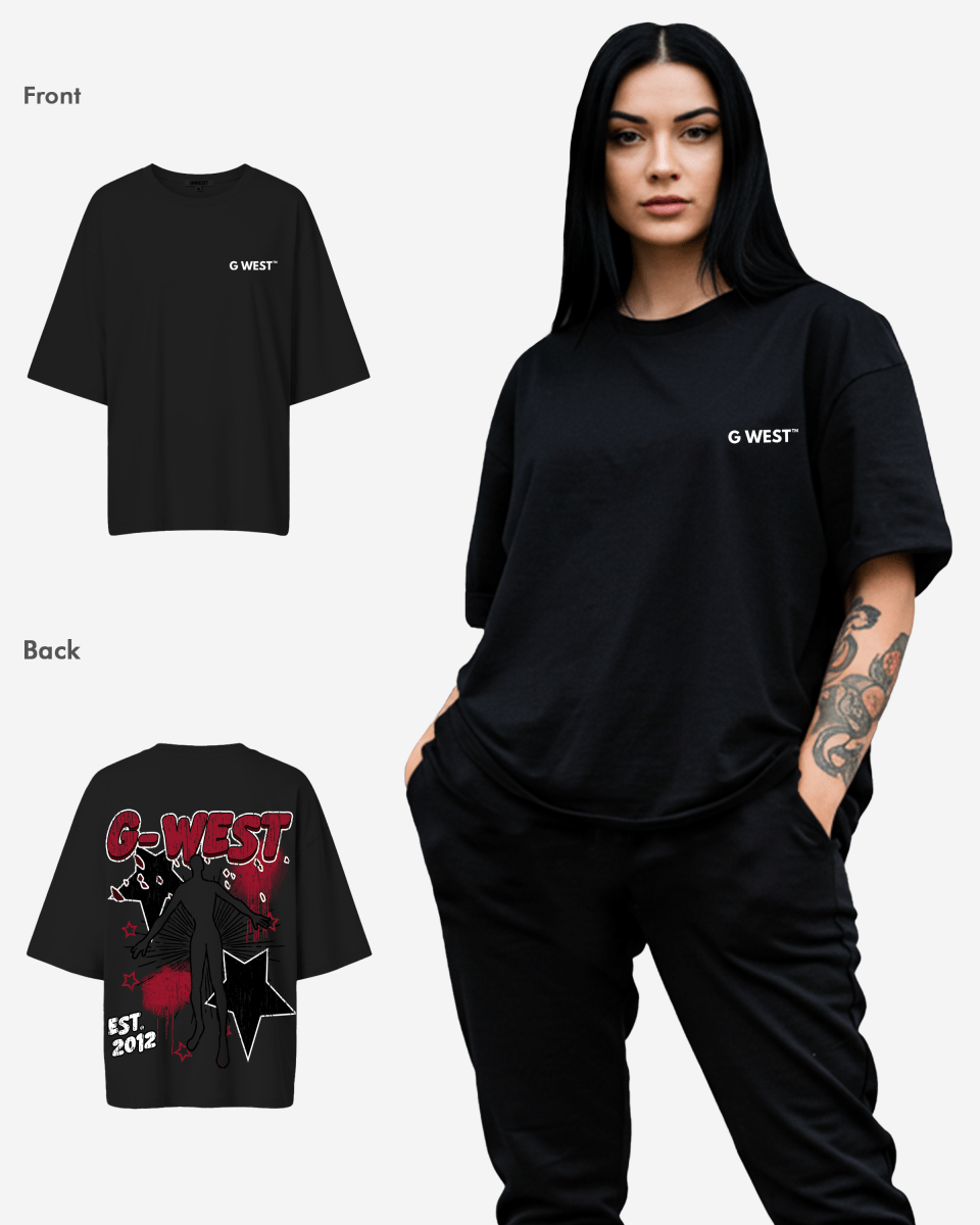 G West Oversized Dazzling Dynamo Tee - Women