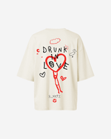 G West Womens Oversized Drunk In Love Tee