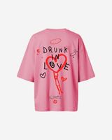 G West Womens Oversized Drunk In Love Tee