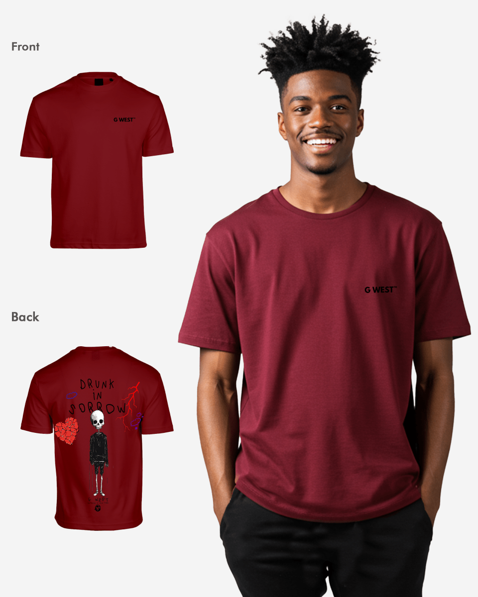 G West Oversized Drunk In Sorrow Tee