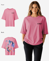 G West Womens Oversized Fish Lifestyle T Shirt