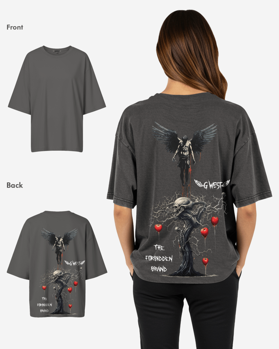 G West Oversized Forbidden Brand Tee - Women