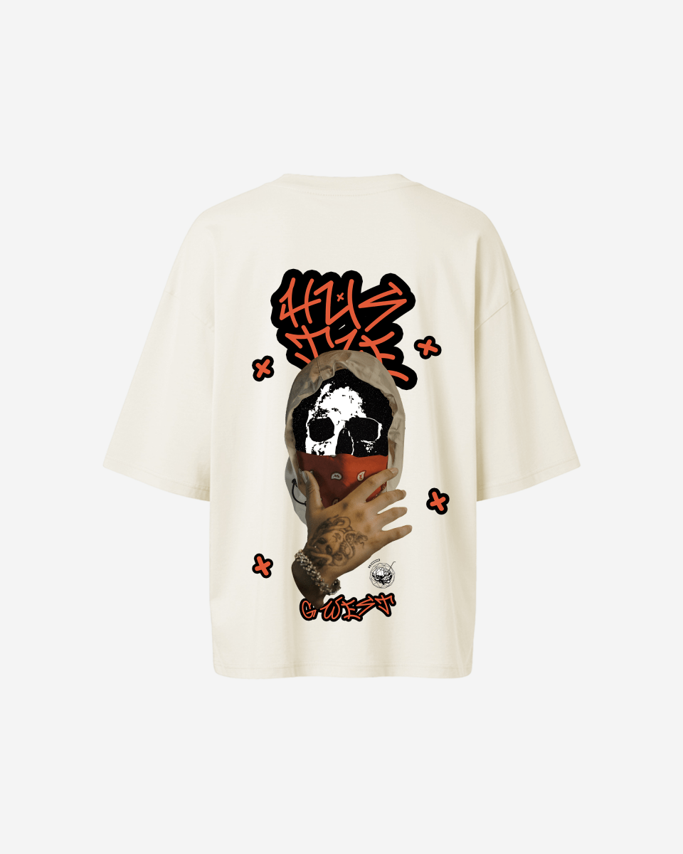 G West Womens Oversized Hustle T-Shirt