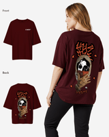 G West Womens Oversized Hustle T-Shirt