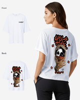 G West Womens Oversized Hustle T-Shirt