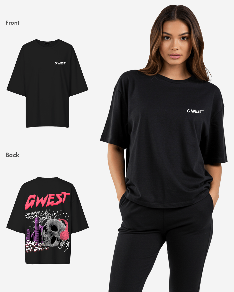 G West Oversized Jams Of The Undead Tee - WOMEN
