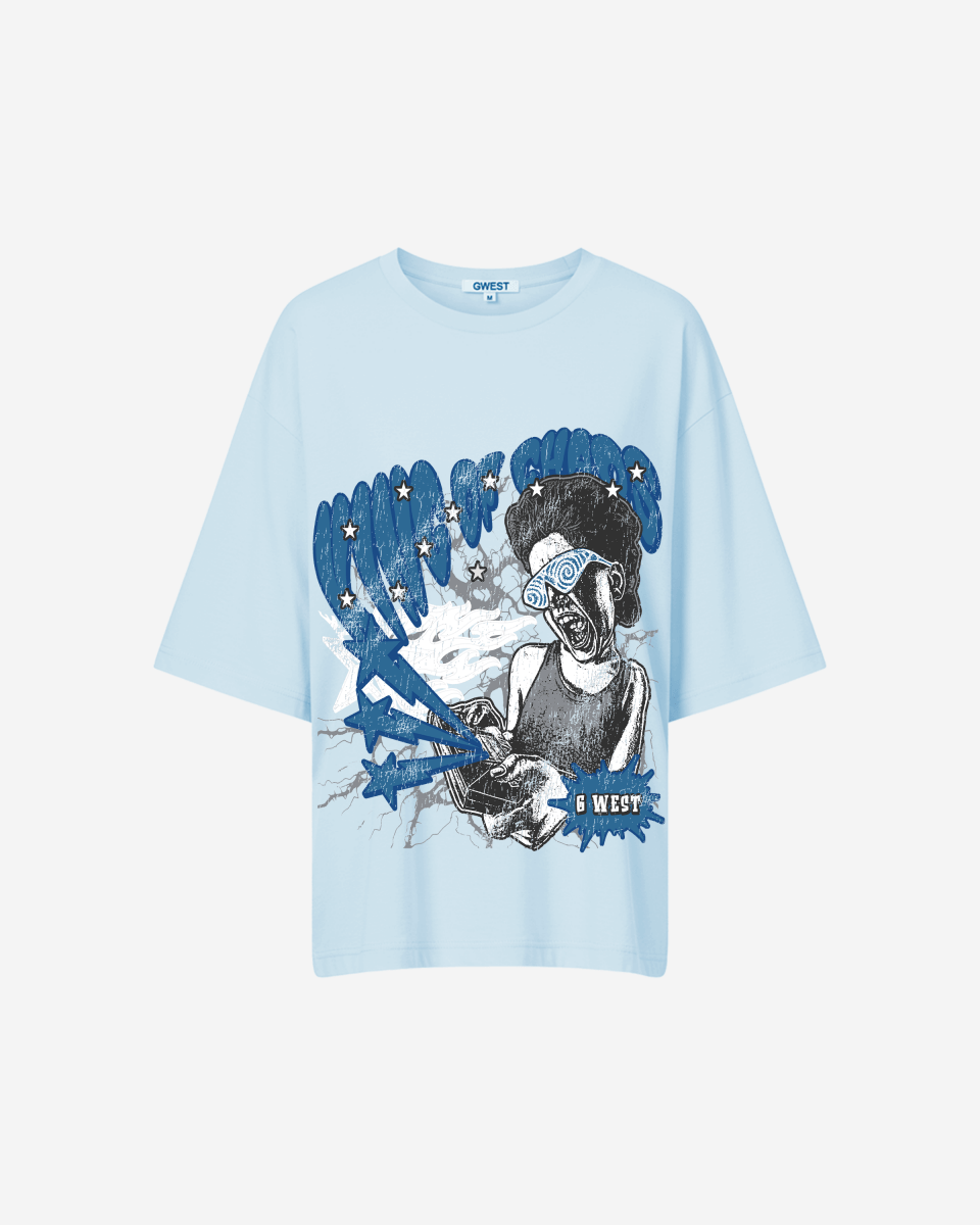 G West Oversized King Of Chaos T Shirt - WOMEN