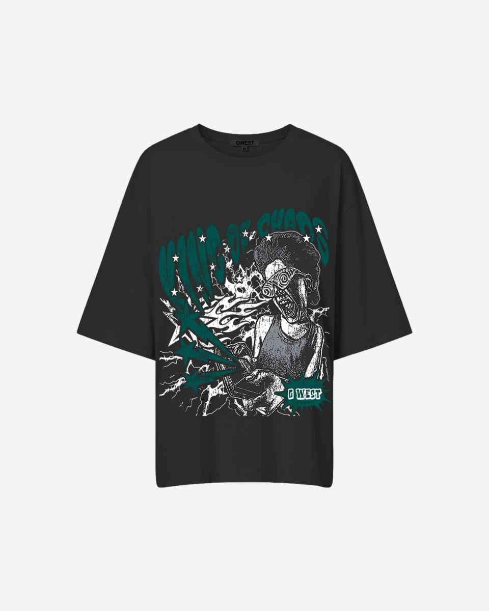 G West Oversized King Of Chaos T Shirt - WOMEN