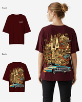 G West Oversized La Culture Tee -WOMEN