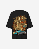 G West Oversized La Culture Tee -WOMEN