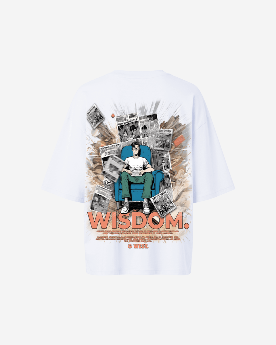 G West Oversized Library T Shirt  - WOMEN