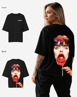 G West Oversized Lollipop Mushroom Oversized Tee - WOMEN