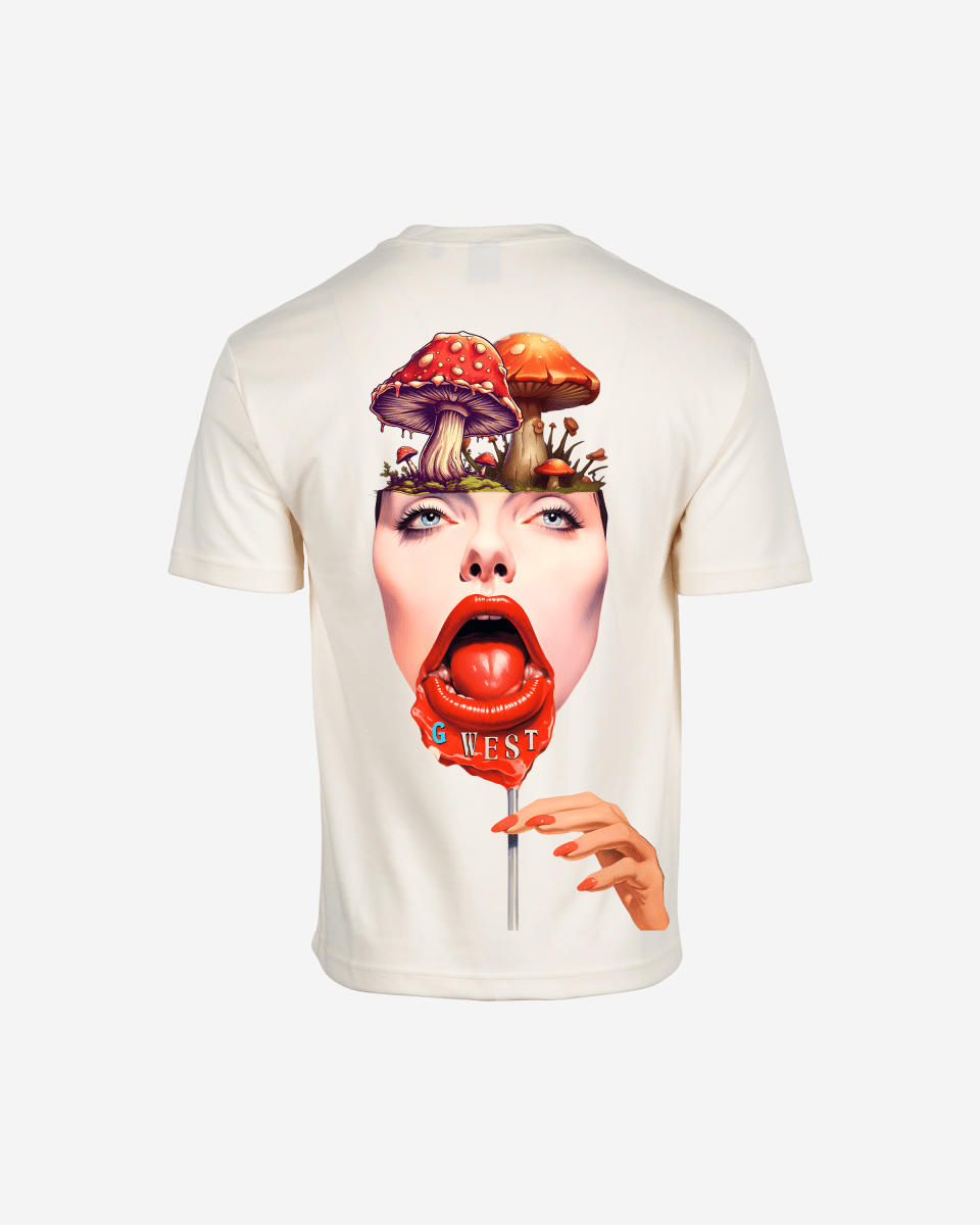 G West Oversized Lollipop Mushroom Oversized Tee