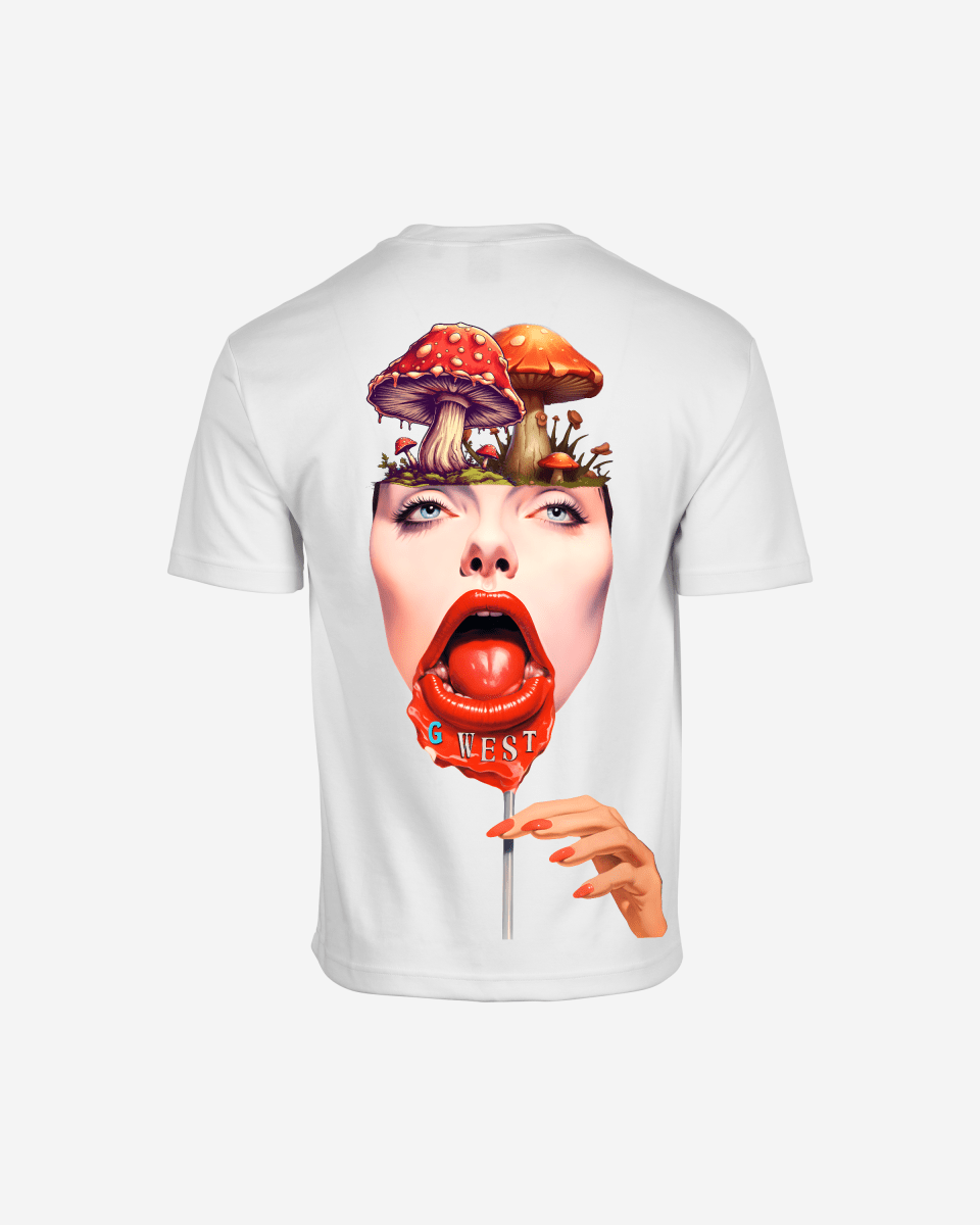 G West Oversized Lollipop Mushroom Oversized Tee