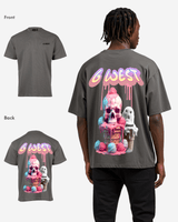 G West Oversized Melting Ice Cream Tee