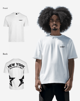 G West Oversized New York Arch Logo Tee Gwdtfl9053 - 2 Colors
