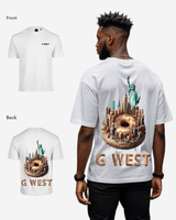 G West Oversized Nyc Donut T-Shirt - 4 Colors