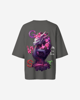 G West Oversized Purple Dragon Tee - Women
