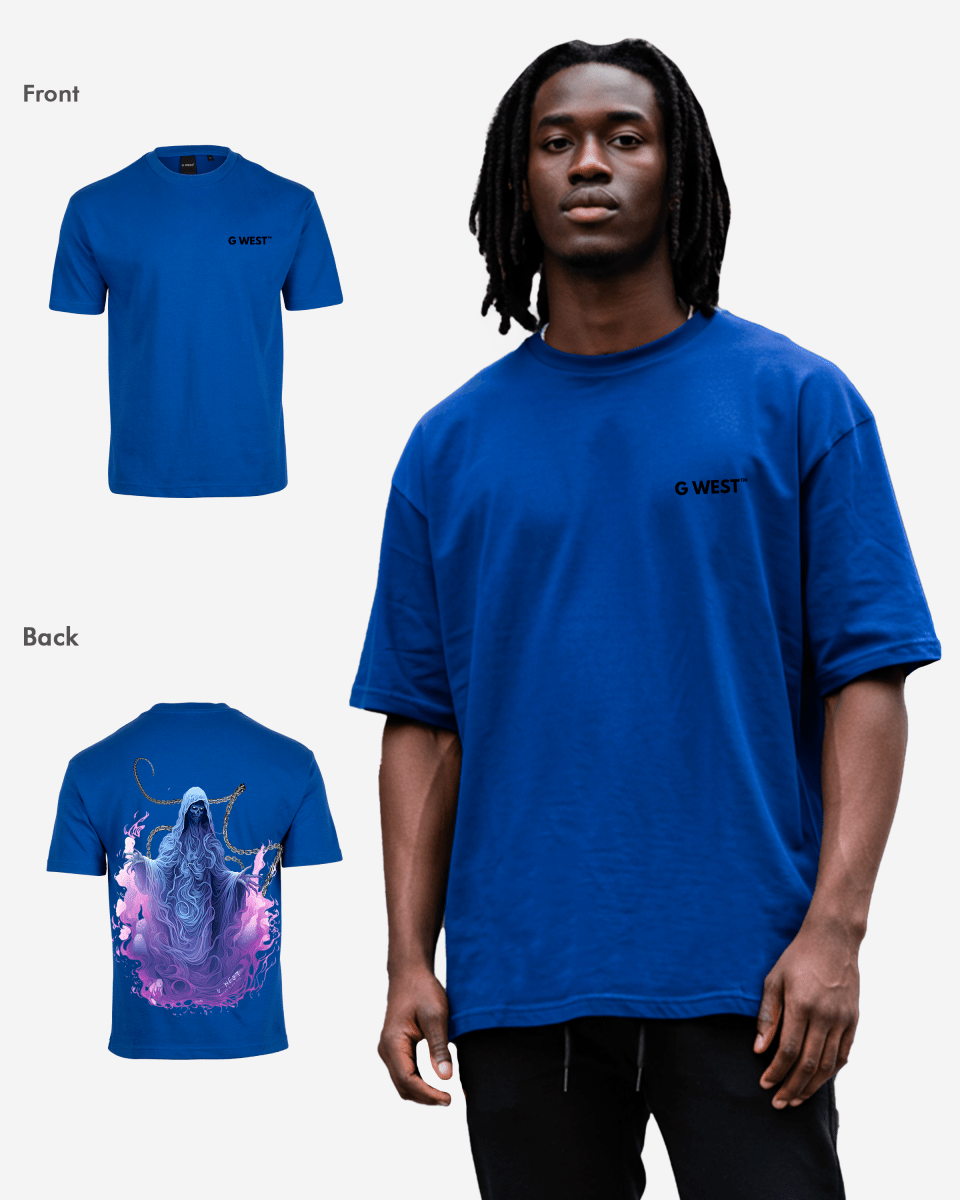 G West Oversized Purple Reaper Tee