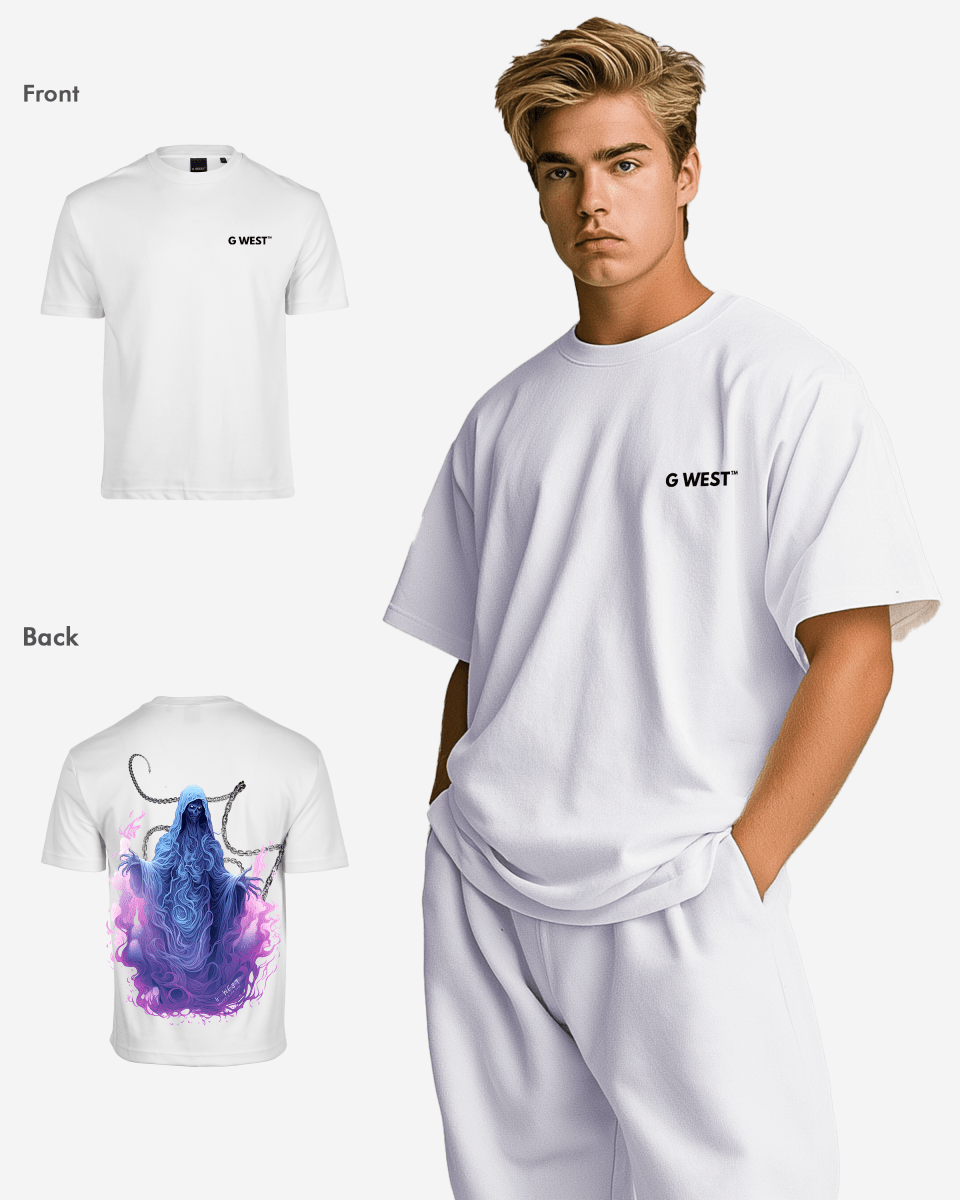 G West Oversized Purple Reaper Tee