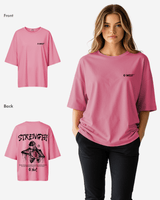 G West Oversized Ripping Skeleton Tee - WOMEN