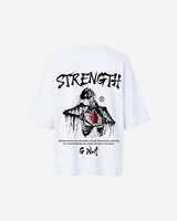 G West Oversized Ripping Skeleton Tee - WOMEN