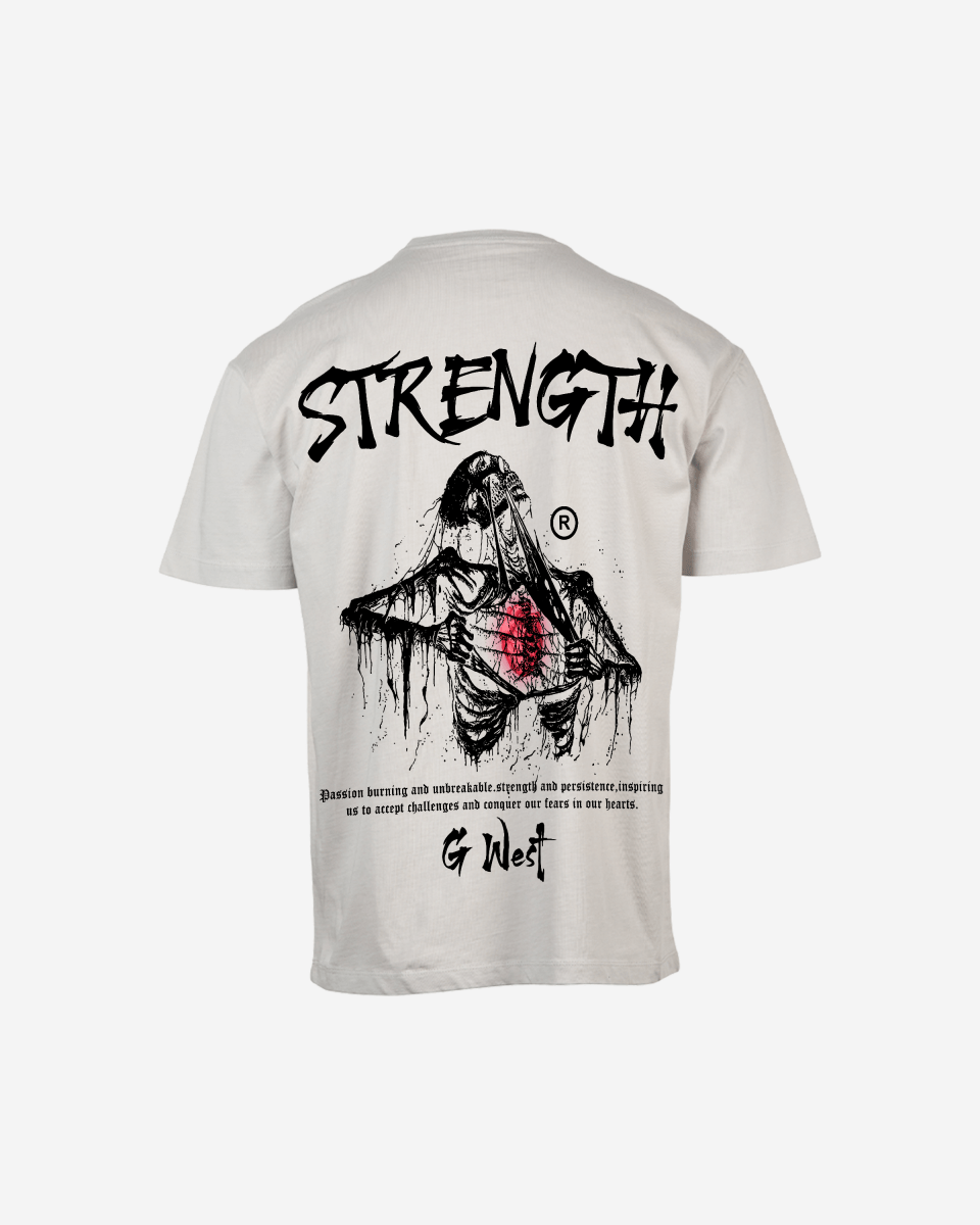 G West Oversized Ripping Skeleton Tee