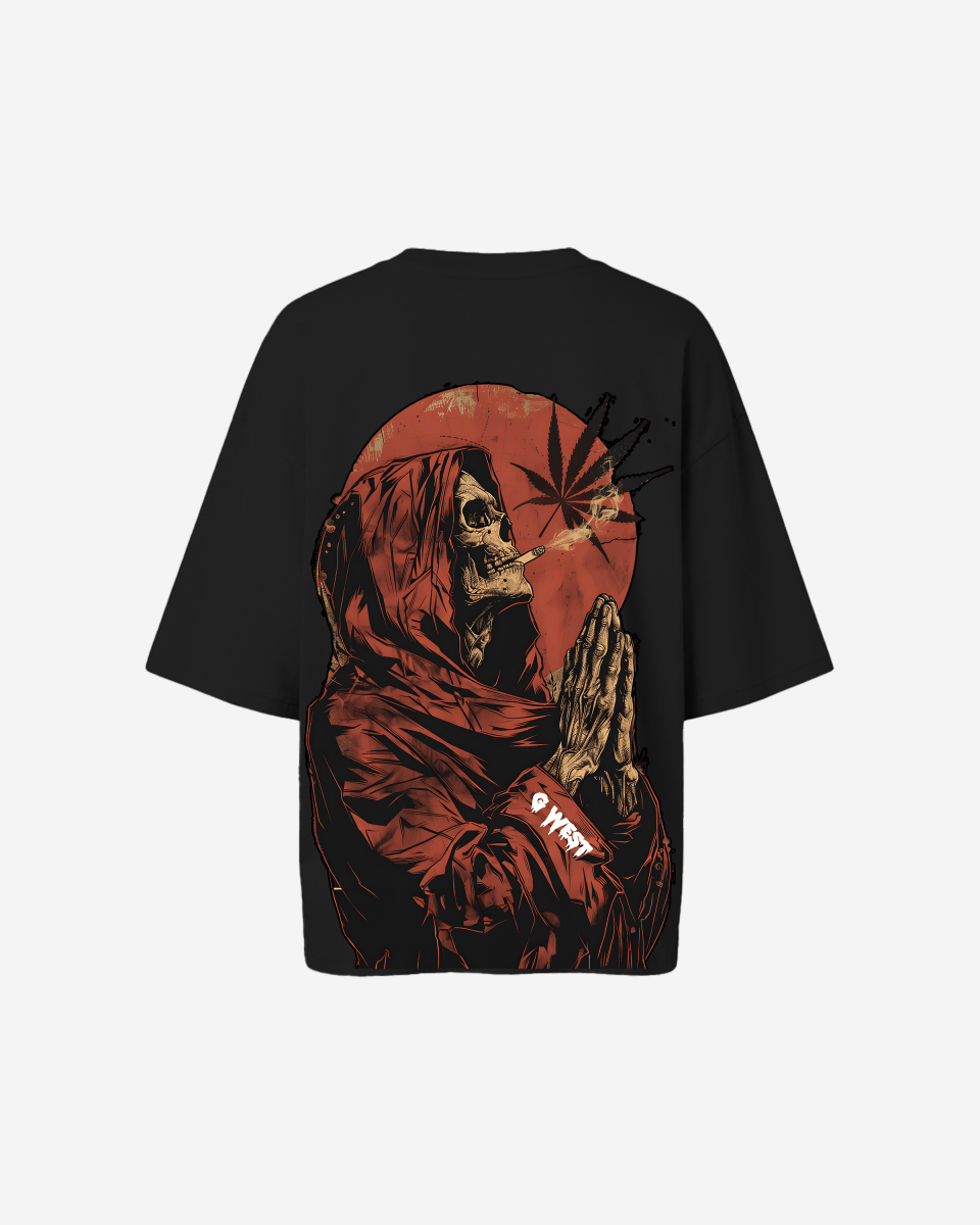 G West Womens Oversized Smoking Allen T Shirt