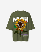 G West Oversized Sunflower Tee -WOMEN