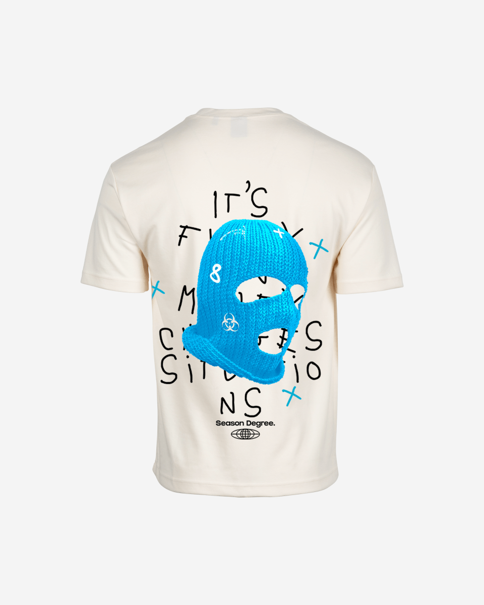 G West Oversized True Blue Ski Mask Oversized Tee