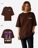 G West Oversized World Wide Star Tee -WOMEN