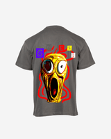 G West Oversized Yellow Face Life Style Tee Mens