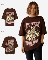 G West protect your soul Oversized tee -WOMEN