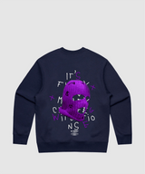 G West Purple Ski Mask Heavy Premium Crewneck