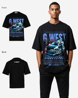 G-WEST RACING OVERSIZED TEE
