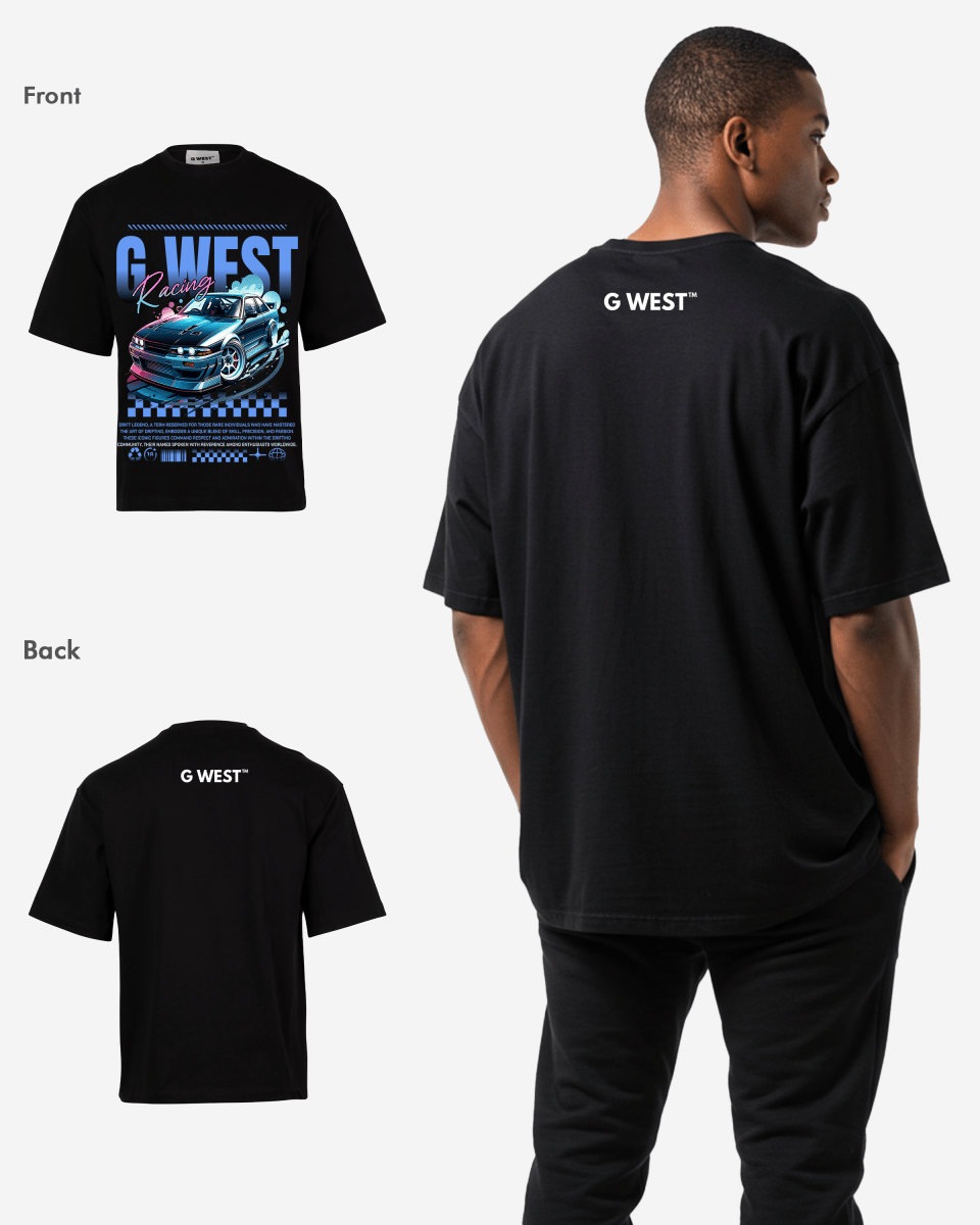 G-WEST RACING OVERSIZED TEE