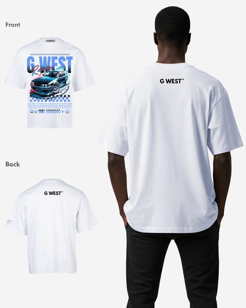 G-WEST RACING OVERSIZED TEE